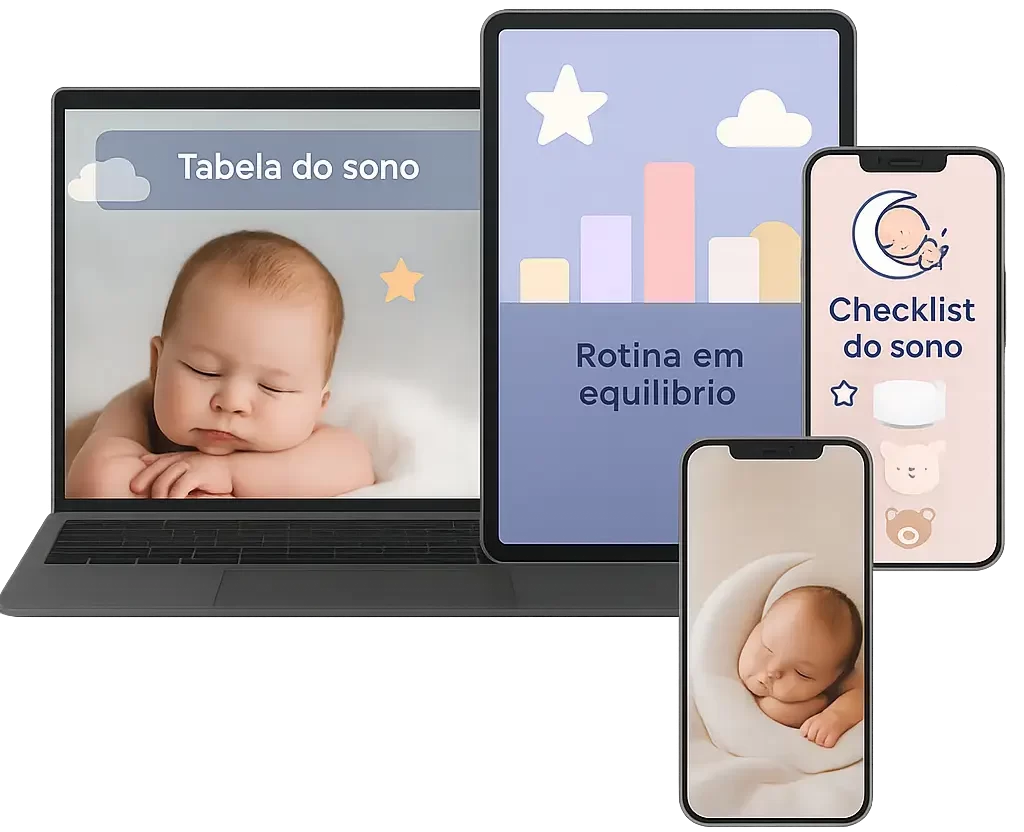 Método Sono Inteligente - Tabela do sono, Rotina em equilíbrio, Checklist do sono